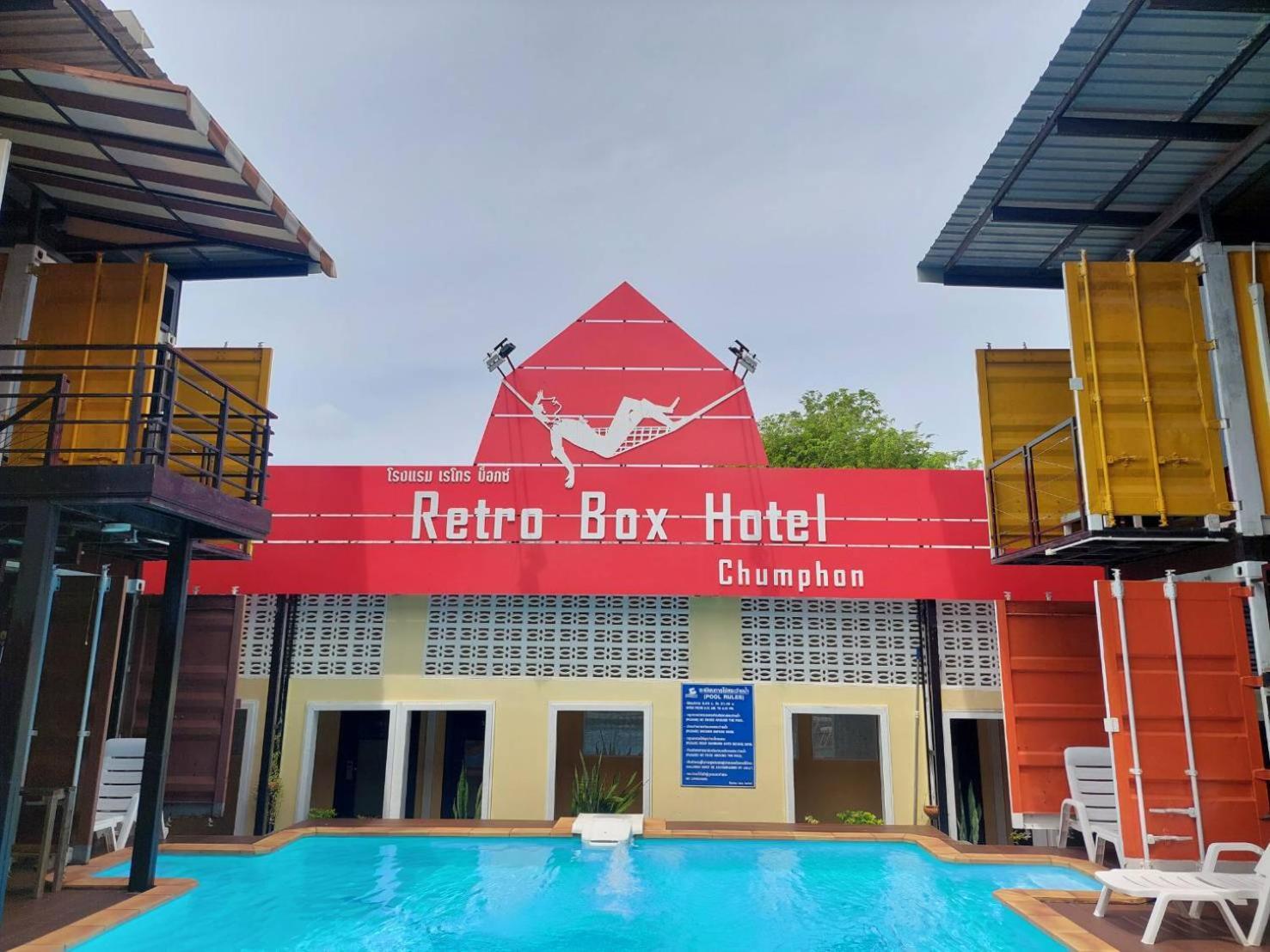 Retro Box Hotel Chumphon Exteriör bild